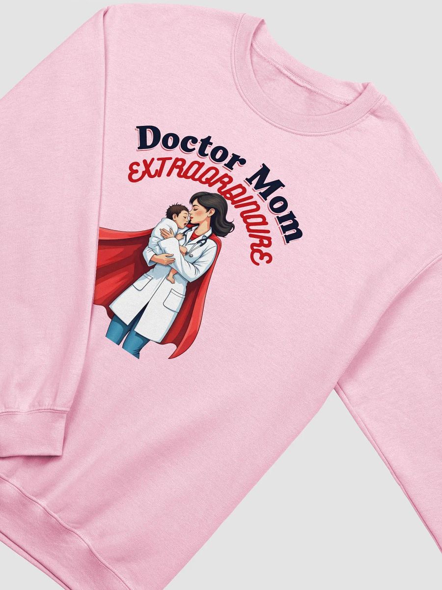 Doctor Mom EXTRAORDINAIRE Crewneck Sweatshirt product image (14)