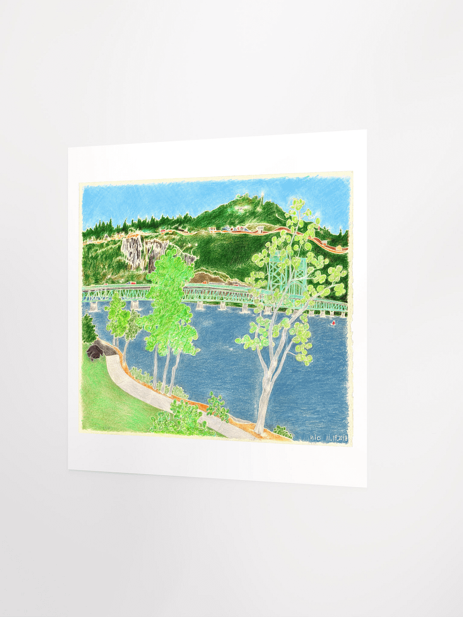View 2 from the Hood River, Oregon Best Western 11.26.17 Print product image (5)