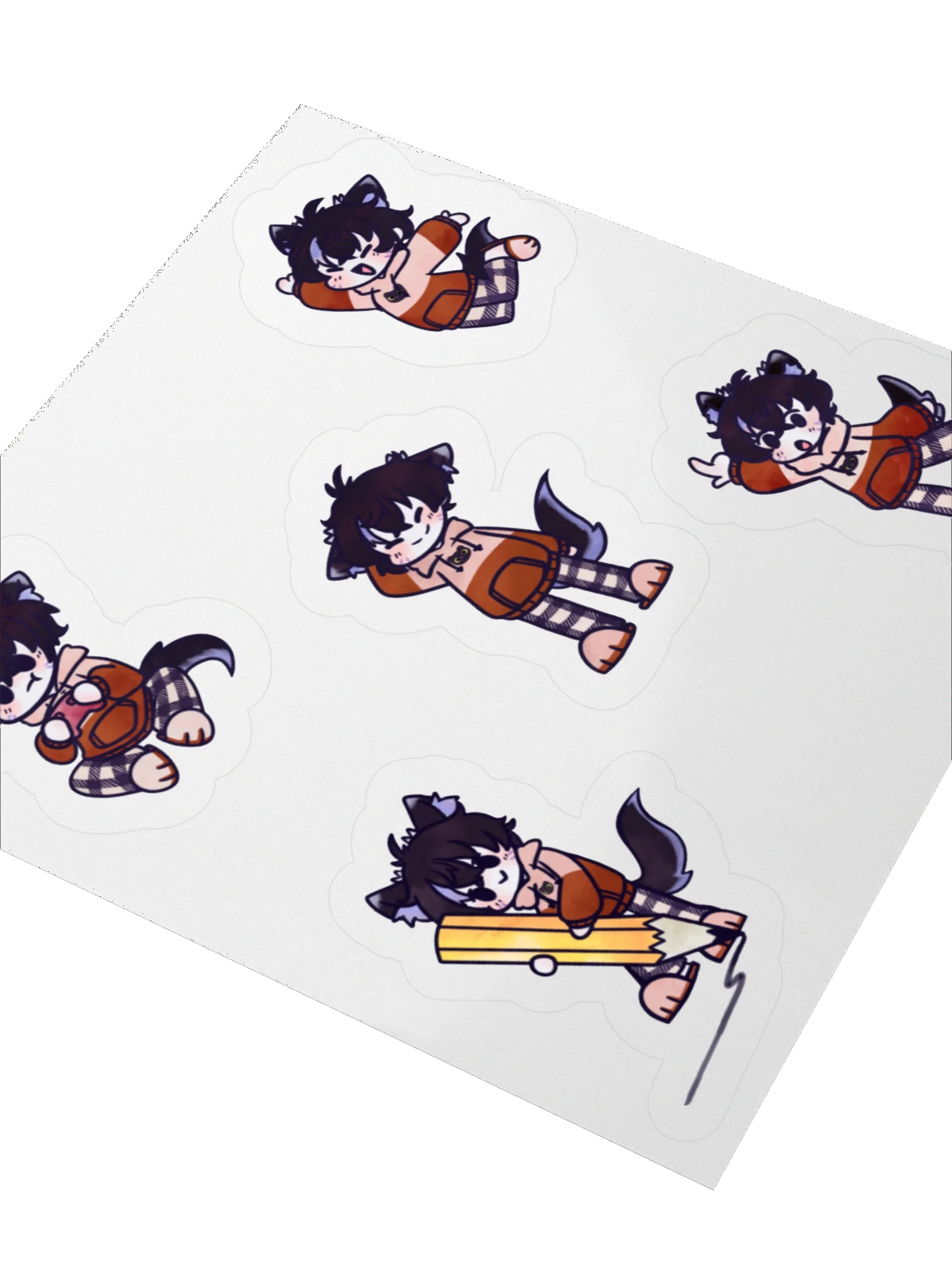 Little Chibi Sticker Sheet product image (4)
