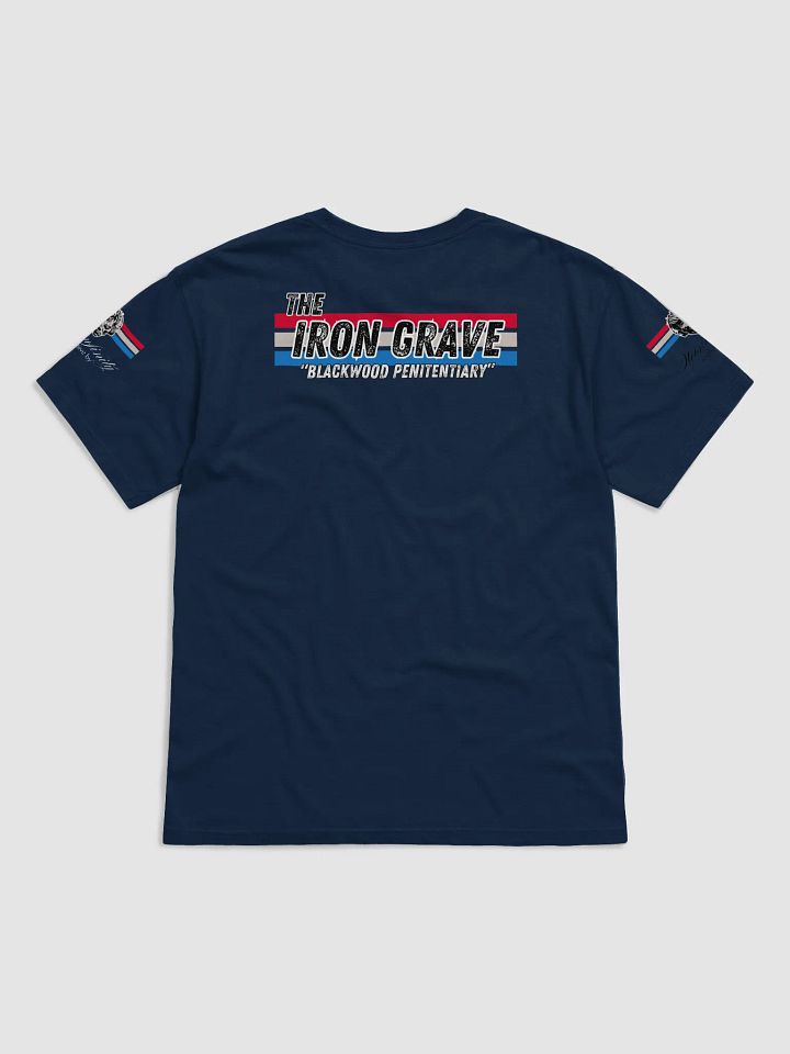 The Iron Grave - Blackwood Penitentiary - Post - Black Logo T-Shirt product image (2)