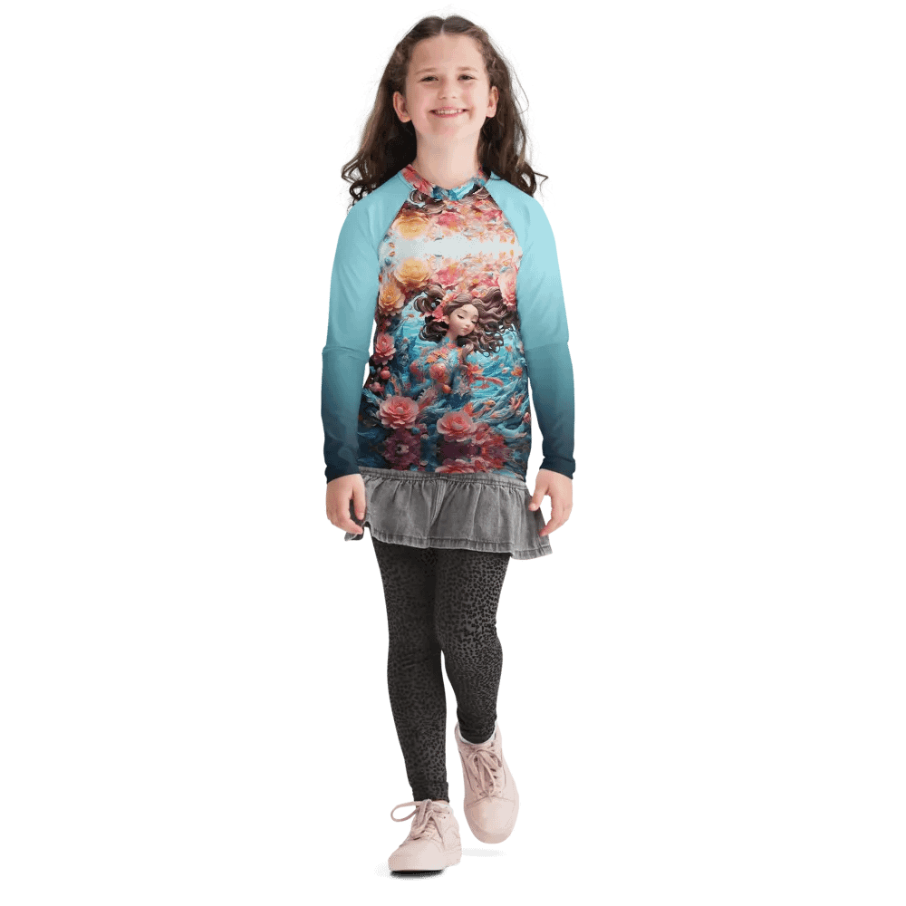 Girl rash guard phantasy sea product image (4)