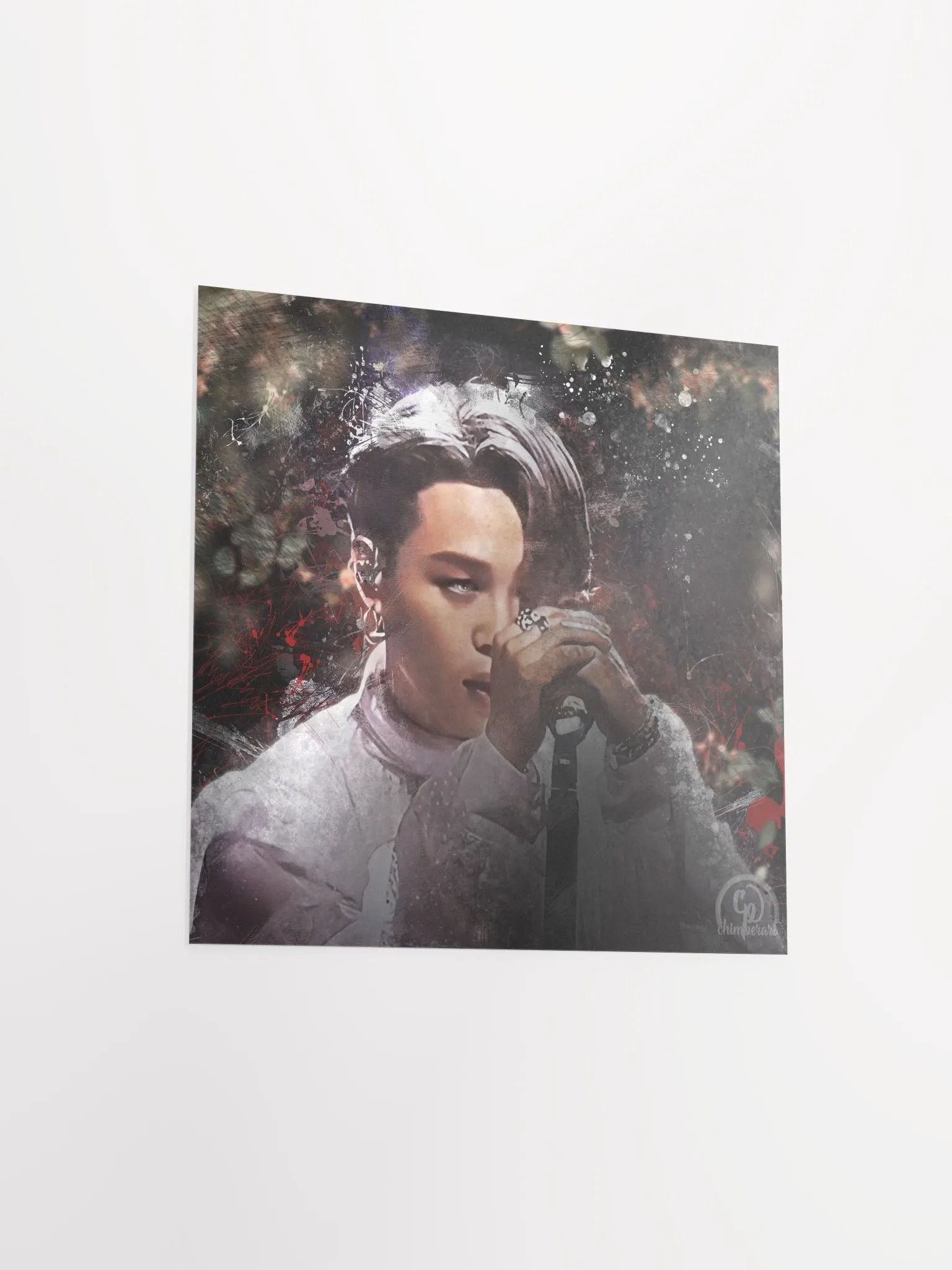 BTS - Jimin Our Angel Print (Unframed) - Designed by ChimberArt product image (13)