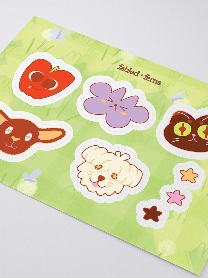 Fabled Friends Sticker Sheet product image (2)