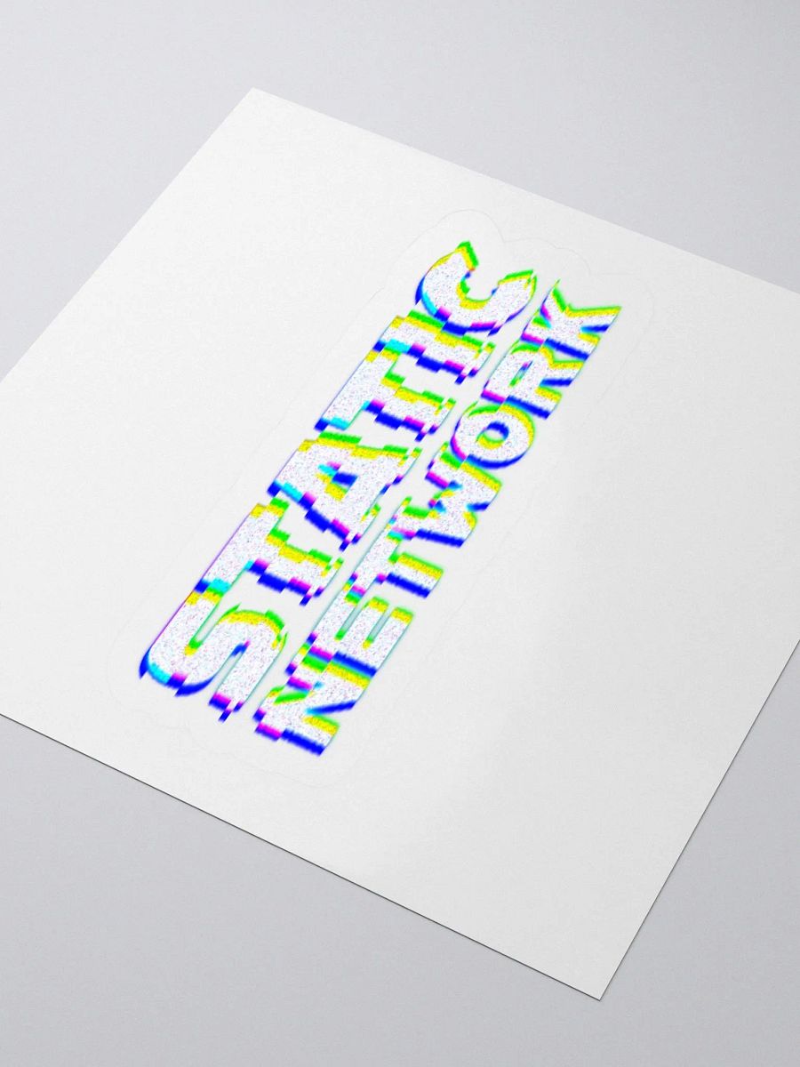 Static Network - Kiss Cut Sticker product image (7)