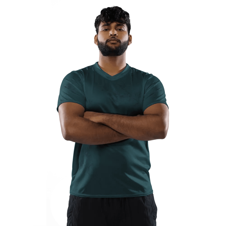 Unisex T shirt with hummingbird Design.  Ideal for the nature lover. Dark teal color product image (5)