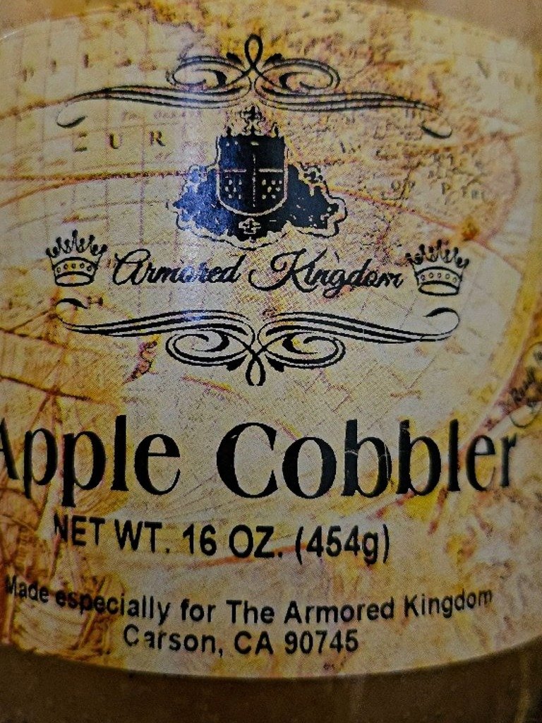 The Armored Kingdom Premium Apple Cobbler (16oz)Real Apples-Ready to eat-Fresh Orchard Taste product image (5)