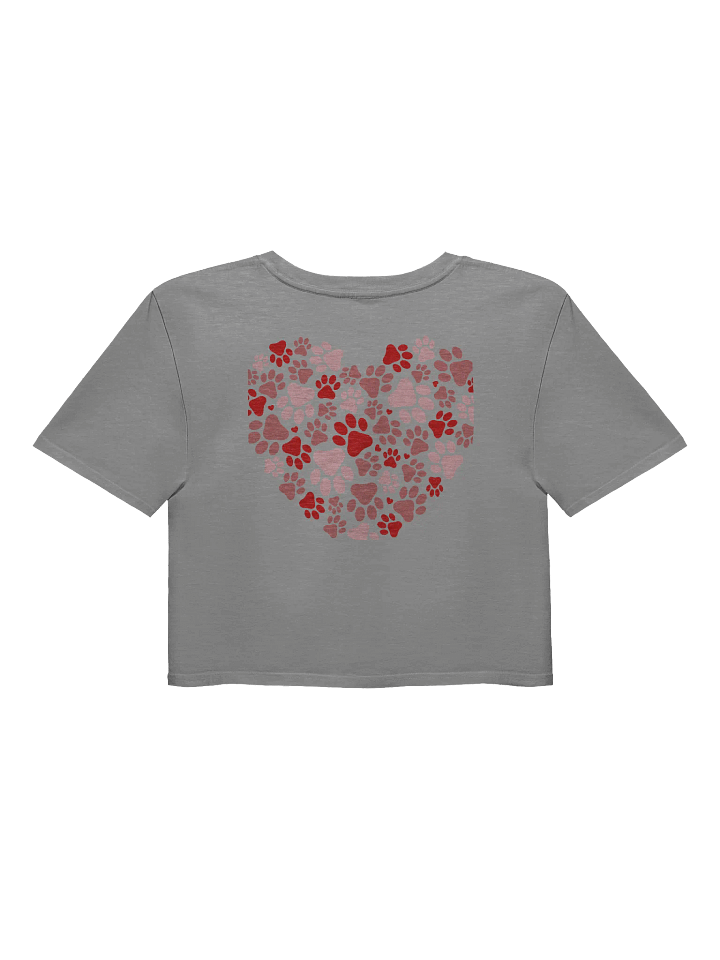 Pawfect Love Women's Crop Top product image (2)