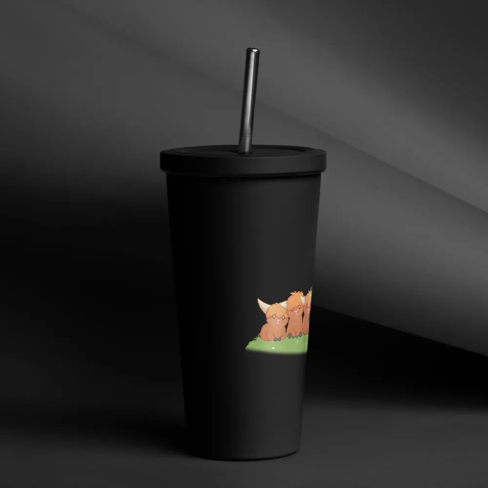 Highland tumbler with straw product image (10)