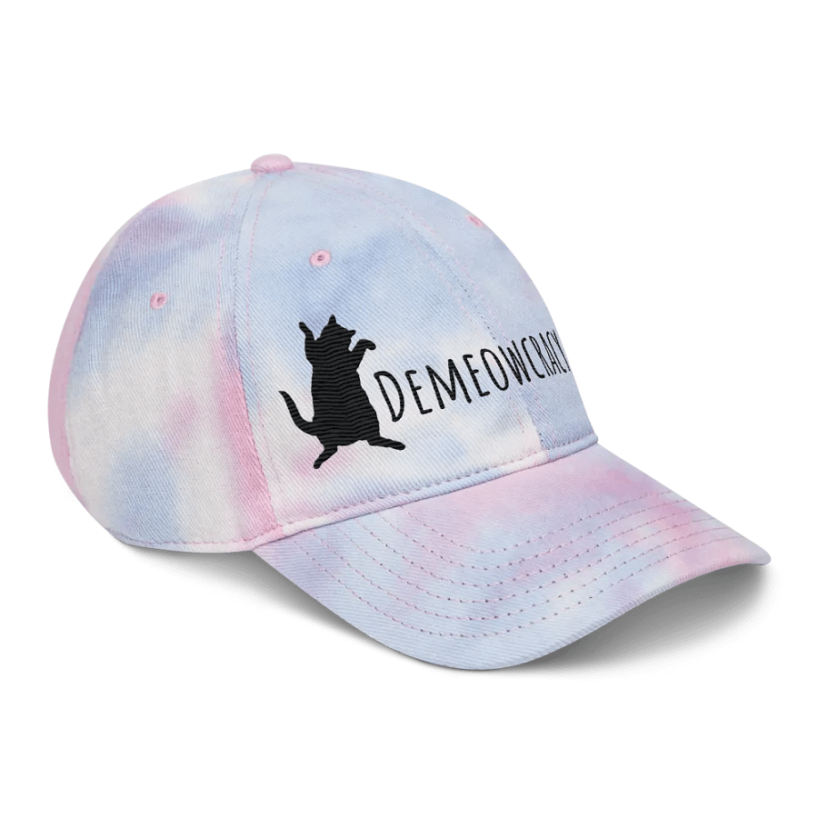 Groovy DeMeowcracy.com Tie-Dye Dad Hat product image (42)