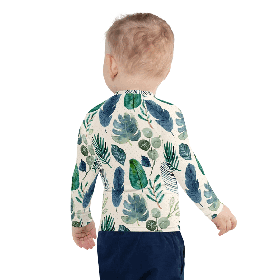 Botanical Bliss Kids Rash Guard product image (9)