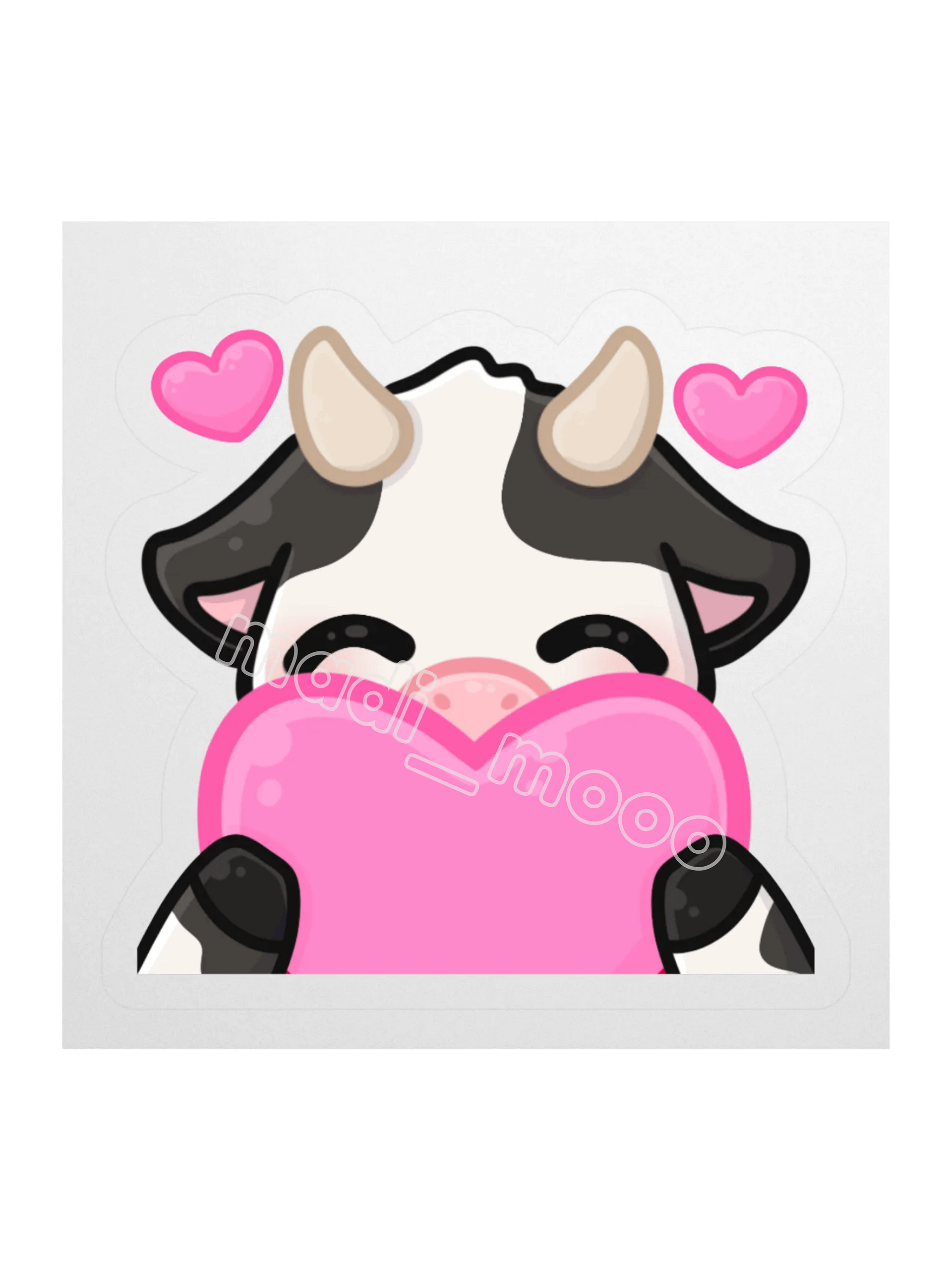Cow Love Sticker product image (1)