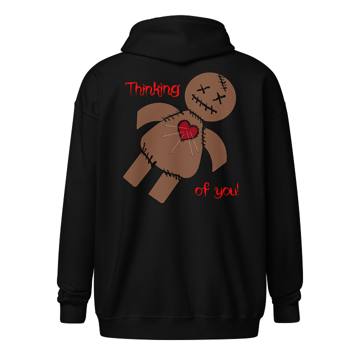 Voodoo Doll Zip Hoodie product image (2)
