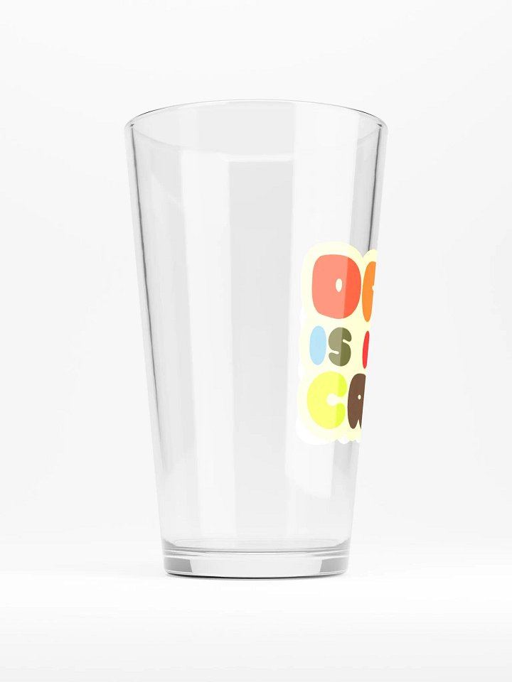 Drag Is Not A Crime Pint Glass product image (2)