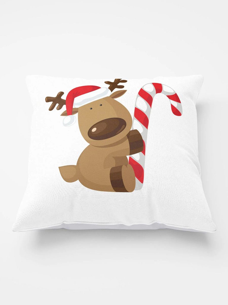 Santa's Helper Reindeer Pillow product image (3)