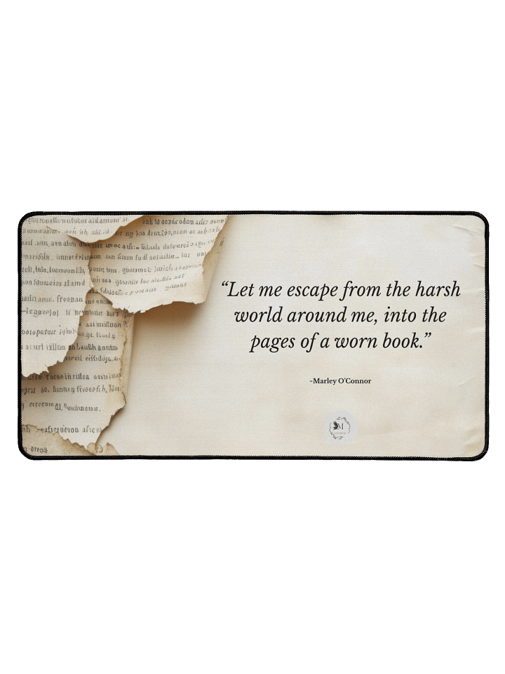Quote by Marley Desk Mat product image (1)