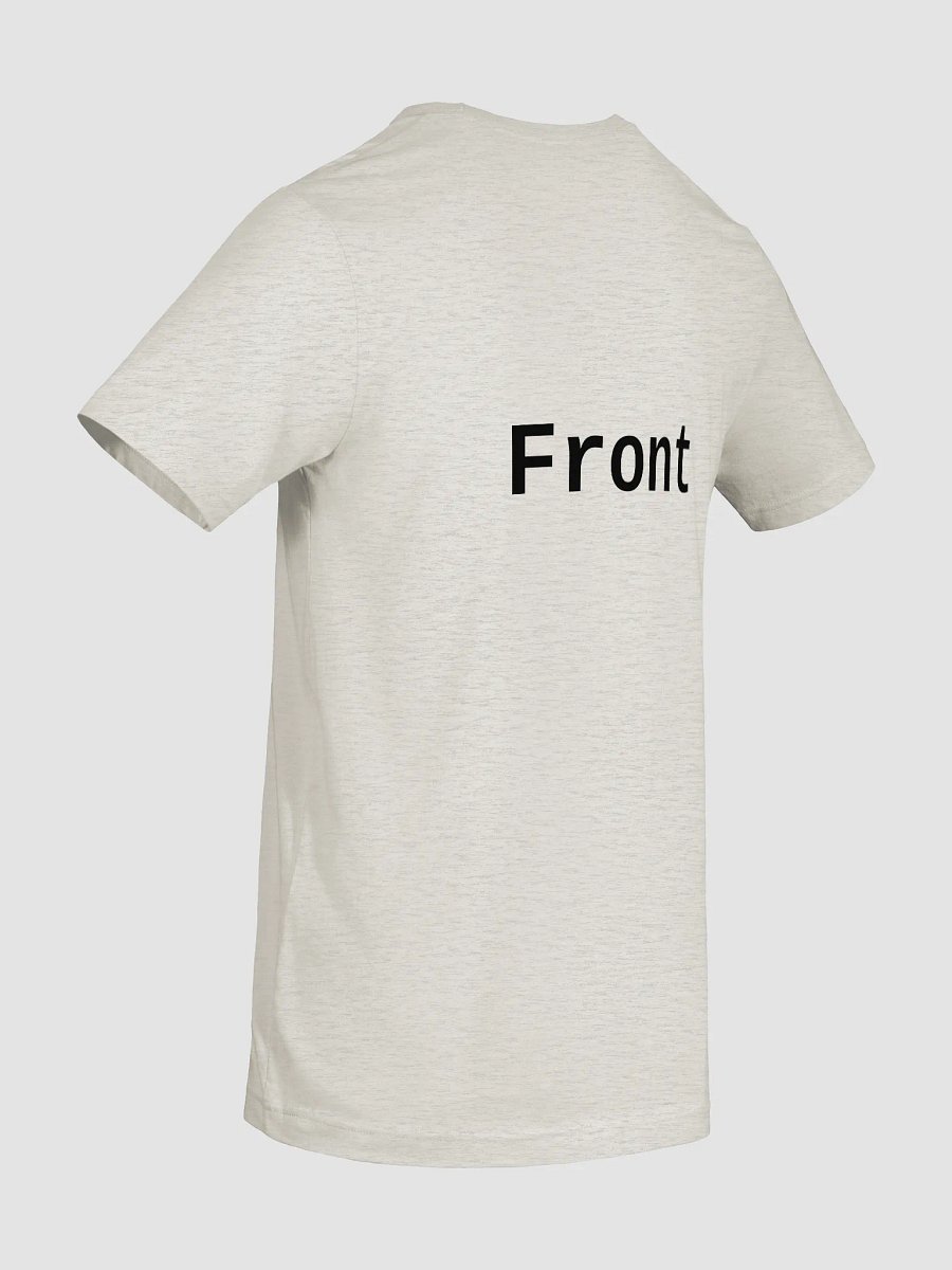 Front Back Simple Tee - Incorrect - Light Color product image (78)