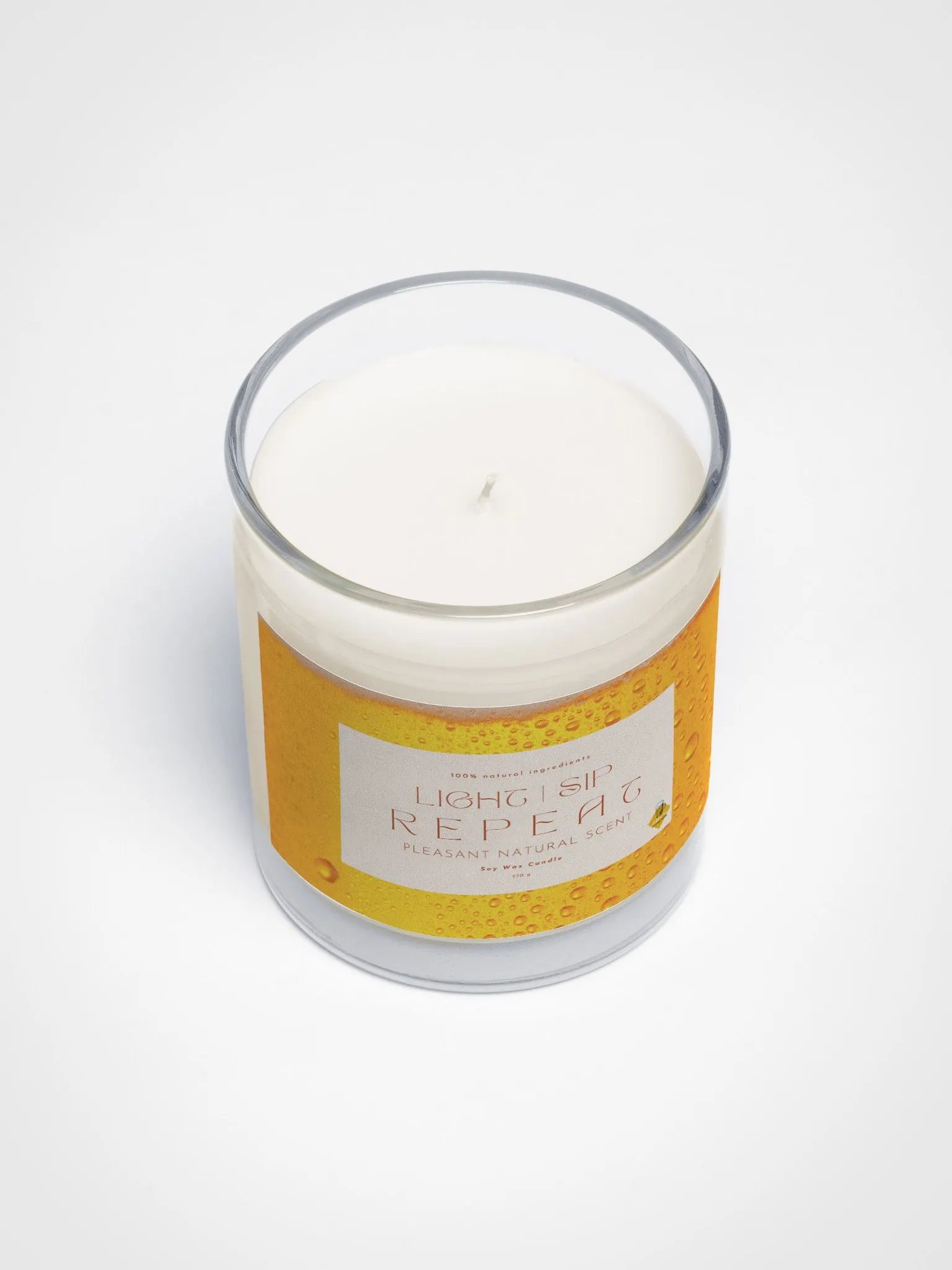 Light | Sip | Repeat Soy Candle product image (3)