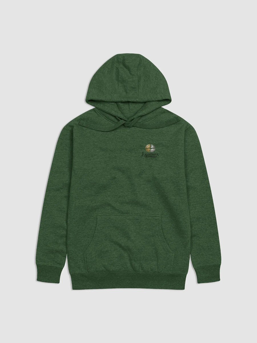 Equinox Harmony Unisex Premium Hoodie - Gold & Silver Logo Design product image (1)