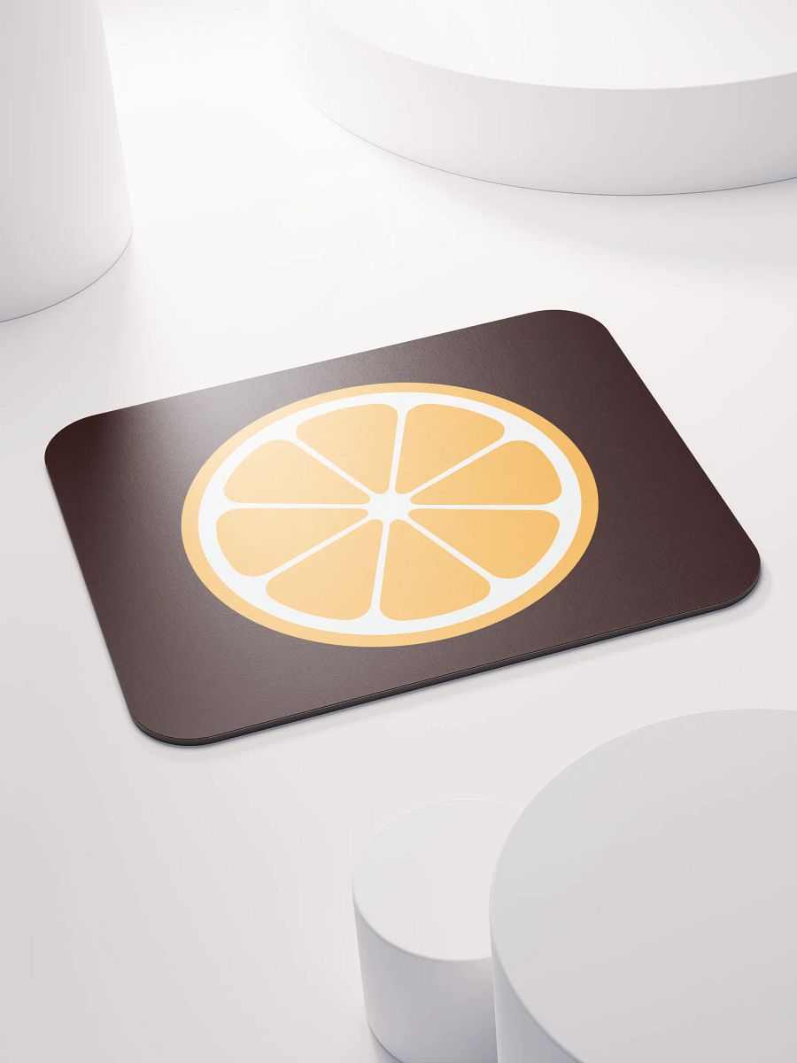 MIKAN Mouse Pad (Orange × Black) product image (4)