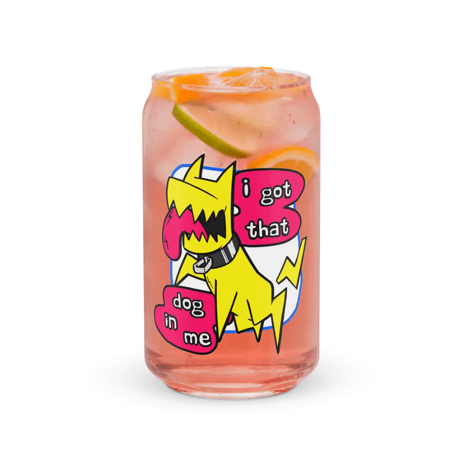 "Got That Dog" Gremmy Soda-Glass product image (7)