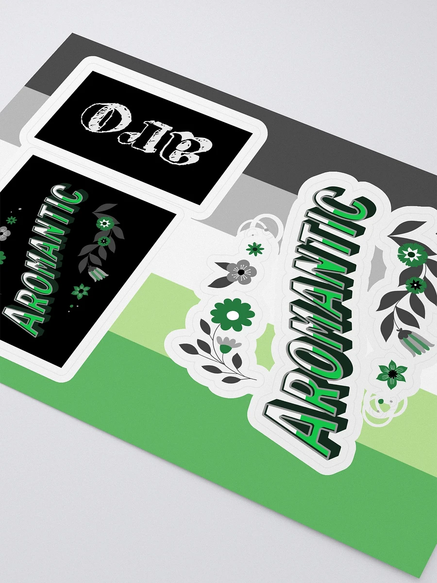 Aromantic Sticker Sheet product image (2)