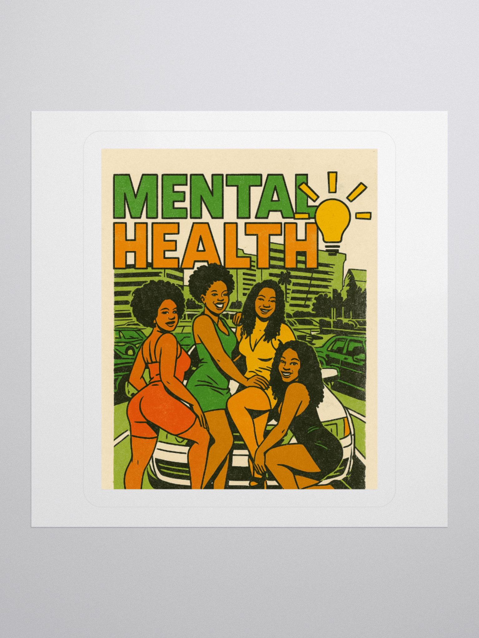Mental Health Baddies Sticker product image (4)