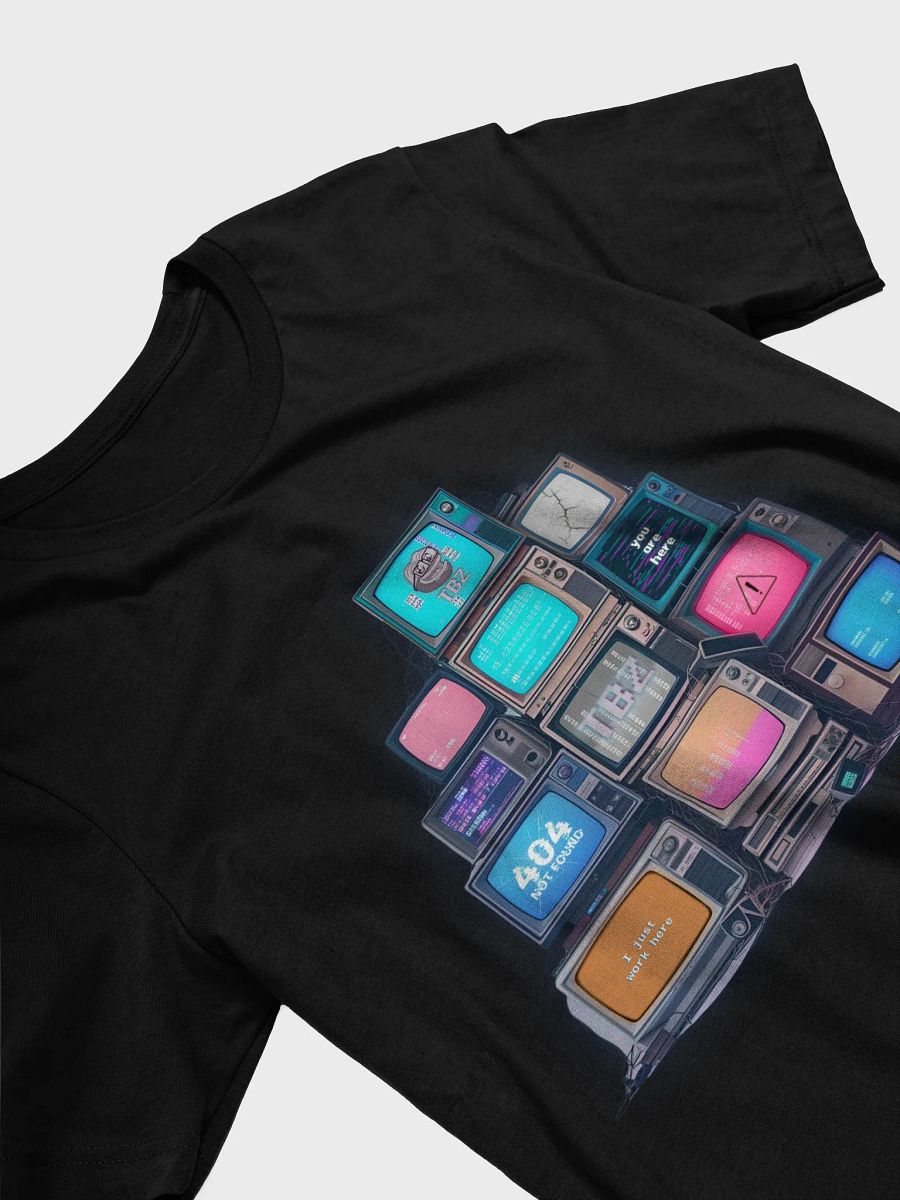 I Just Work Here Glitchcore T-Shirt product image (15)