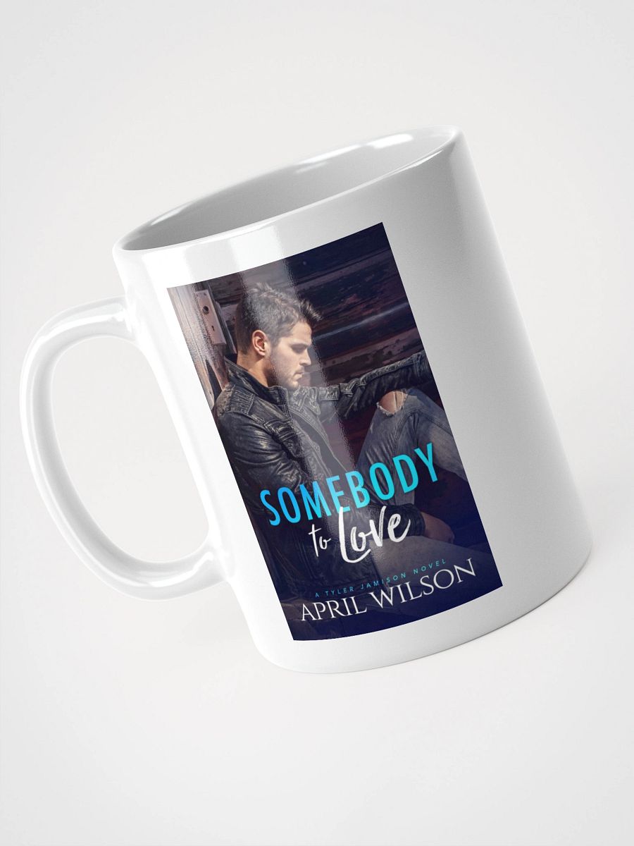 White ceramic coffee cup - Somebody to Love product image (7)