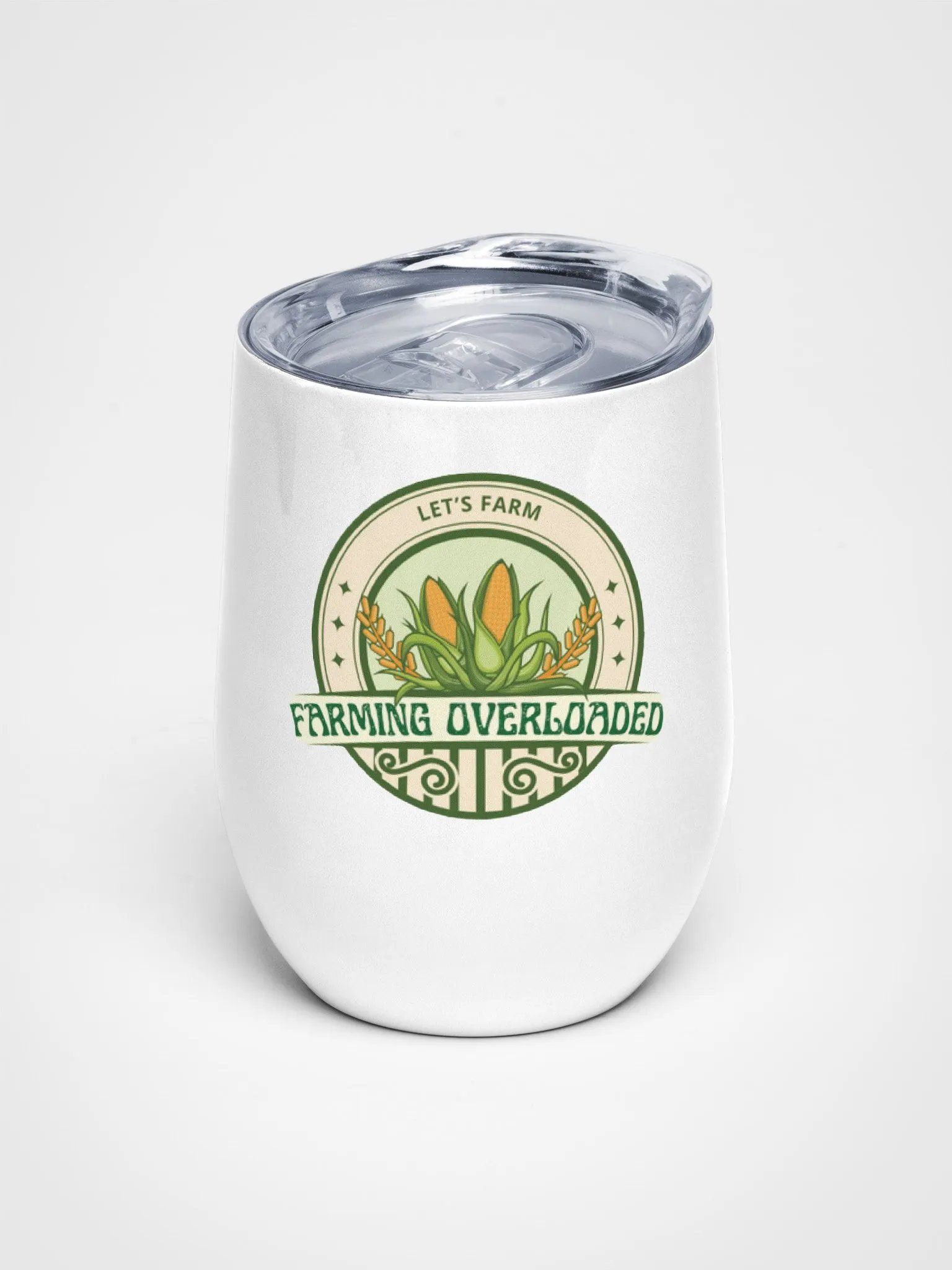 Farming Overloaded Wine Tumbler product image (1)