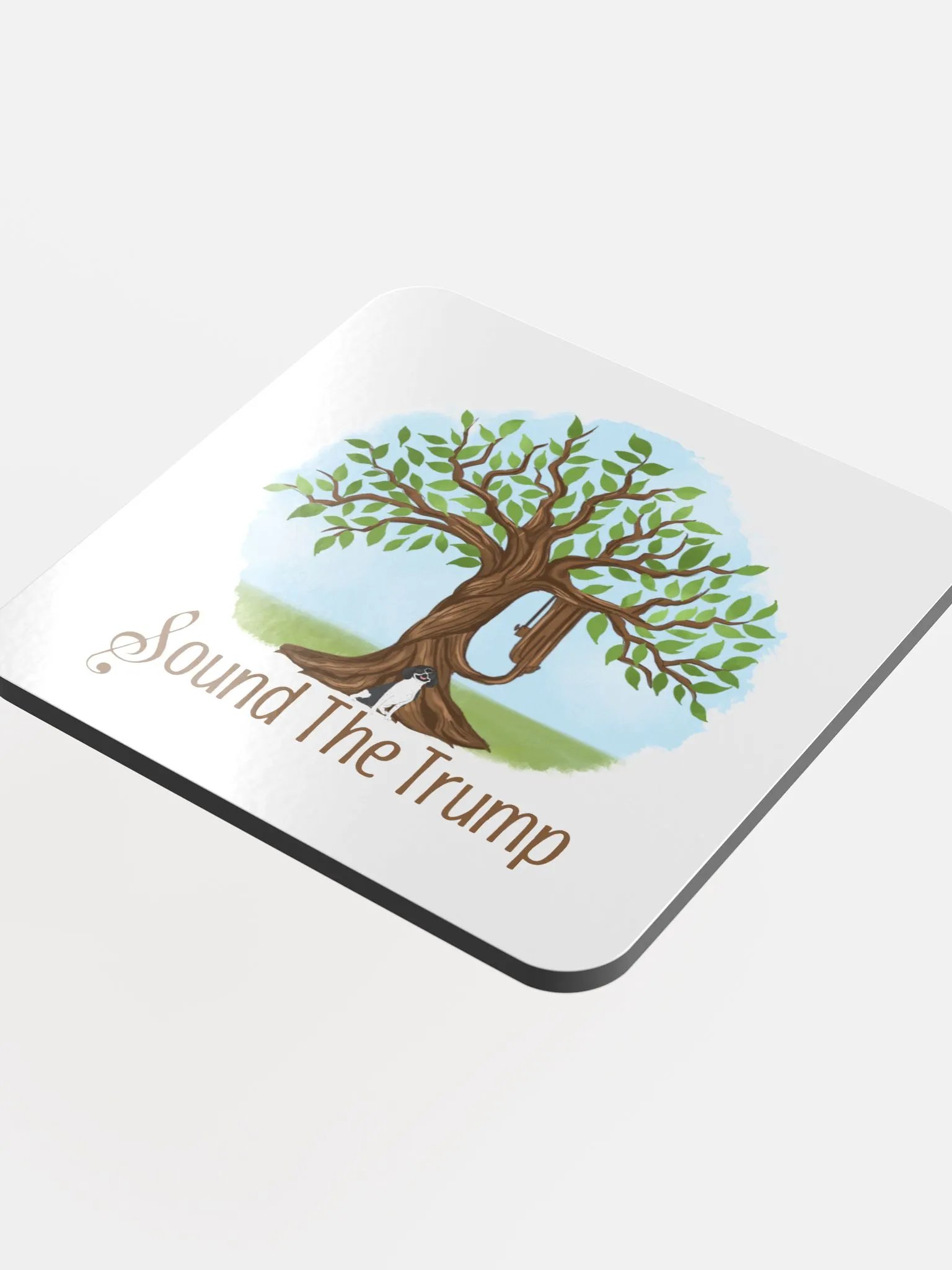 Glossed Coaster | Sound the Trump product image (4)