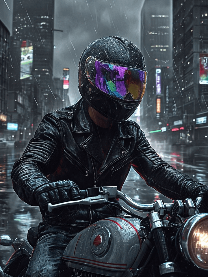 Midnight Rider Framed Poster product image (1)