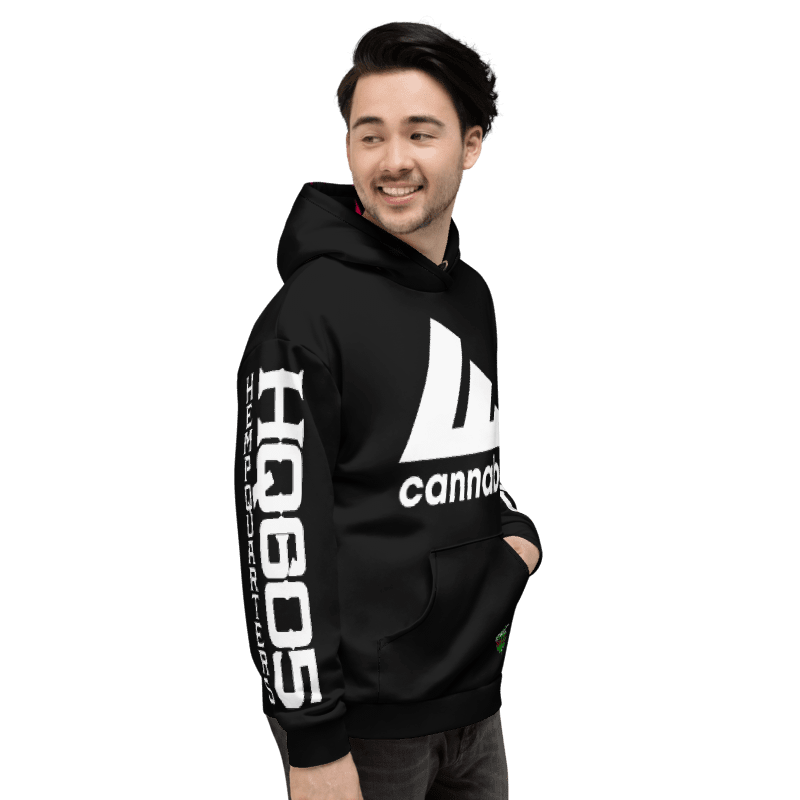 Hemp Quarters Pink Cannabis/FAFO Hoodie product image (7)