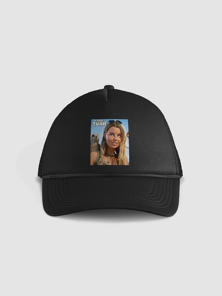 Hawk Tuah Cartoon Foam Trucker Hat product image (4)