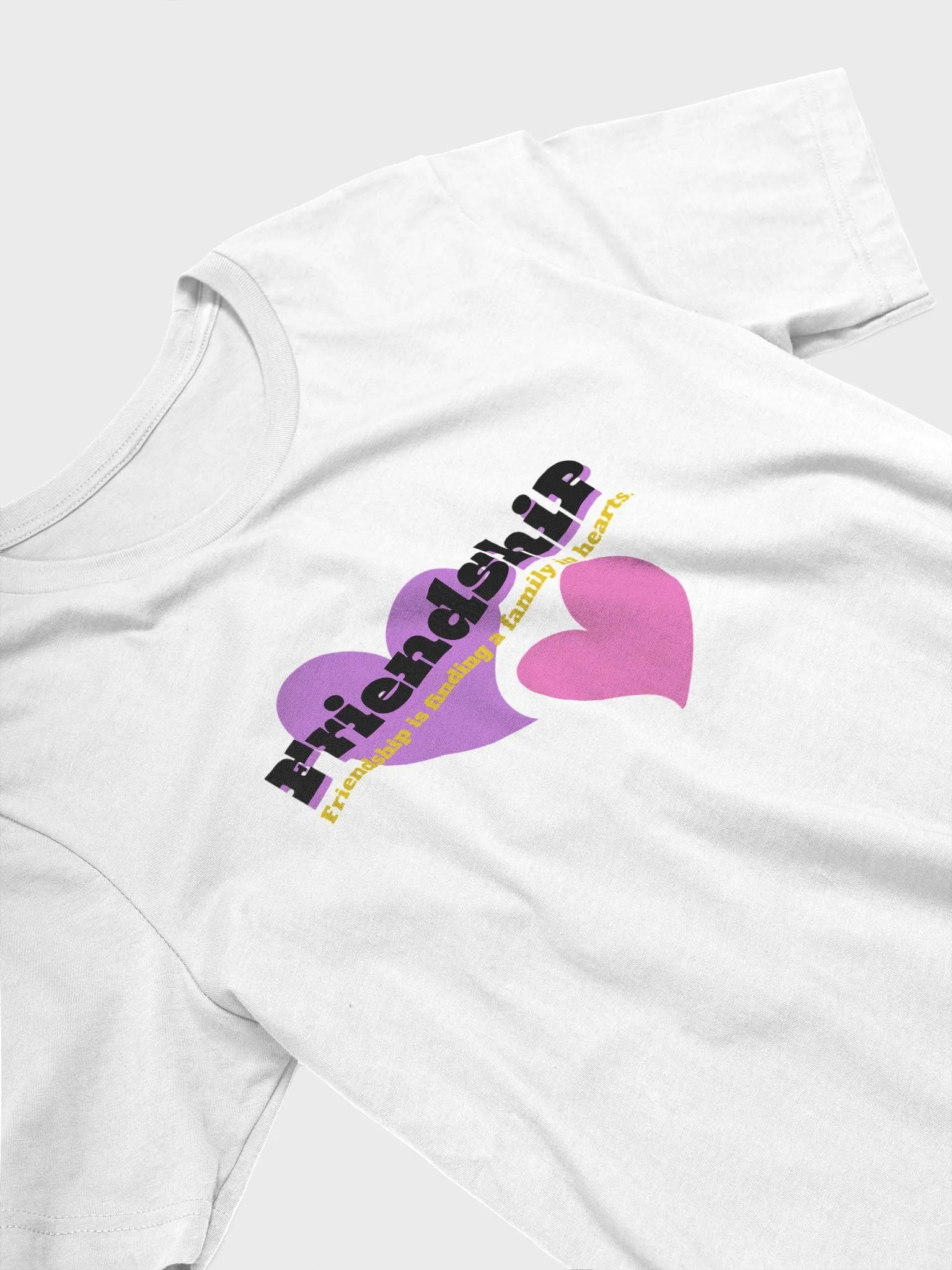 Friendship is finding a family in hearts. product image (3)