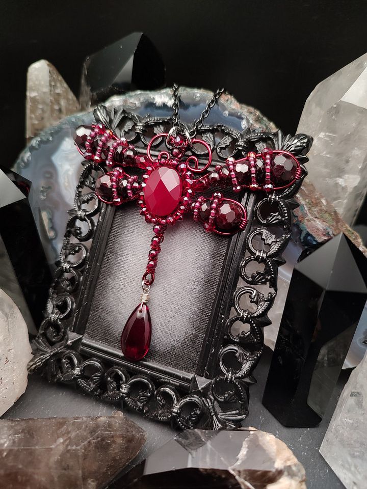 Dragonfly - Blood Garnet Mass product image (2)