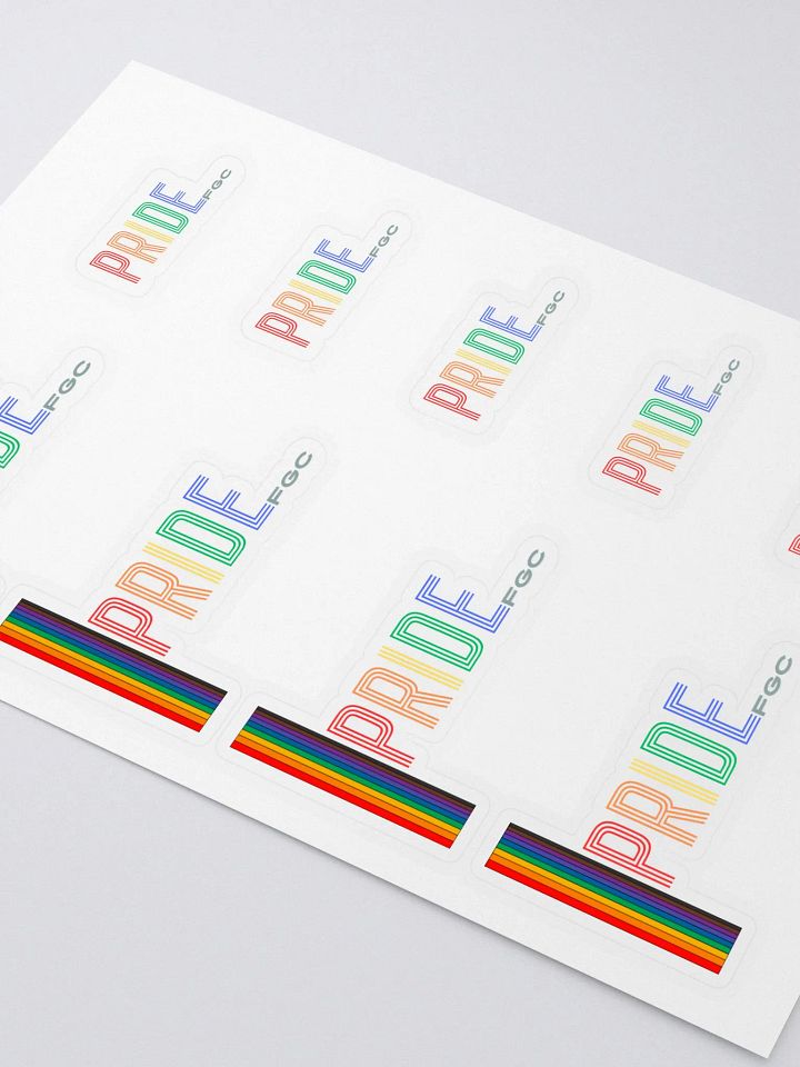 PRIDEfgc Sticker Sheet product image (2)