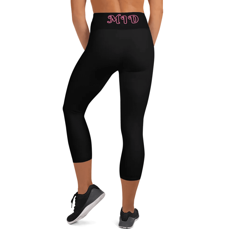 Embrace Mid Yoga Leggings Black product image (9)