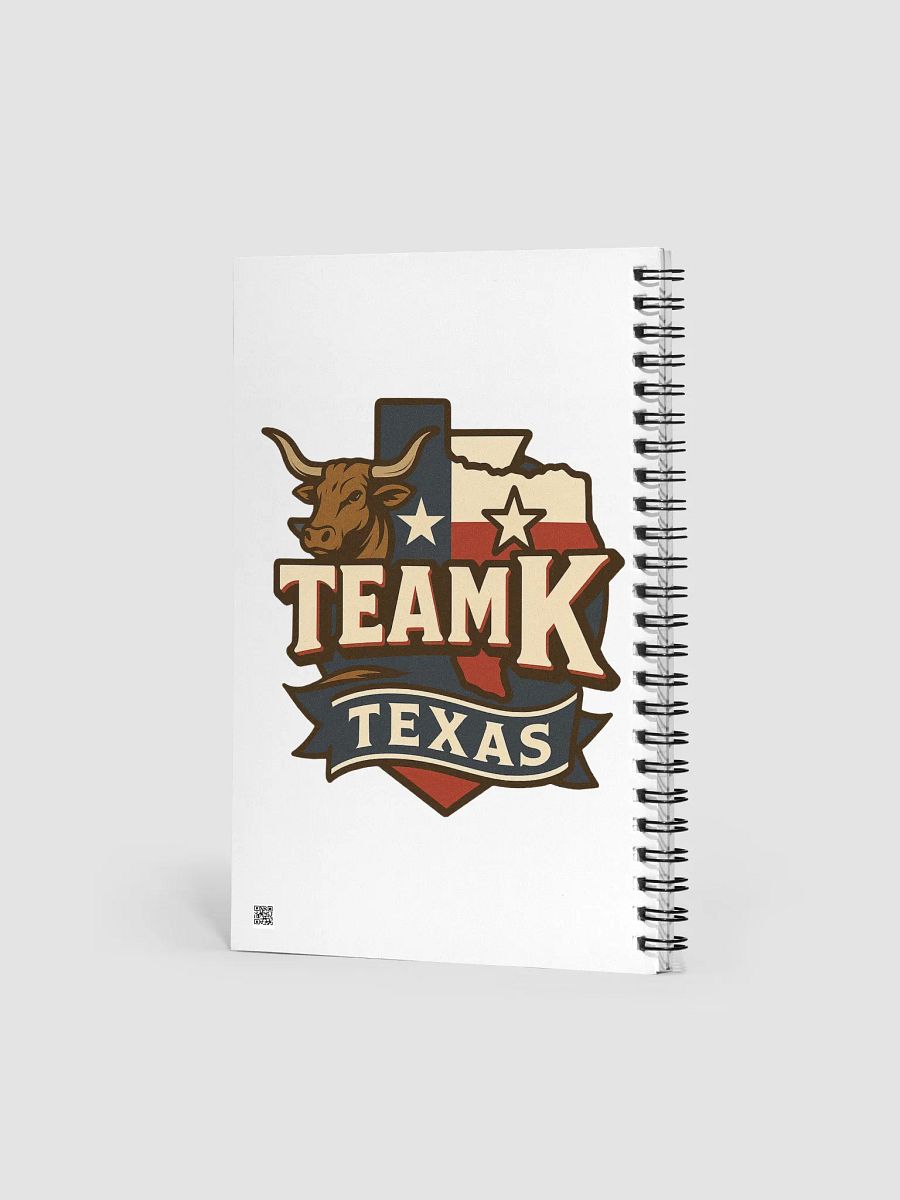 Team K Texas Spiral Notebook product image (2)