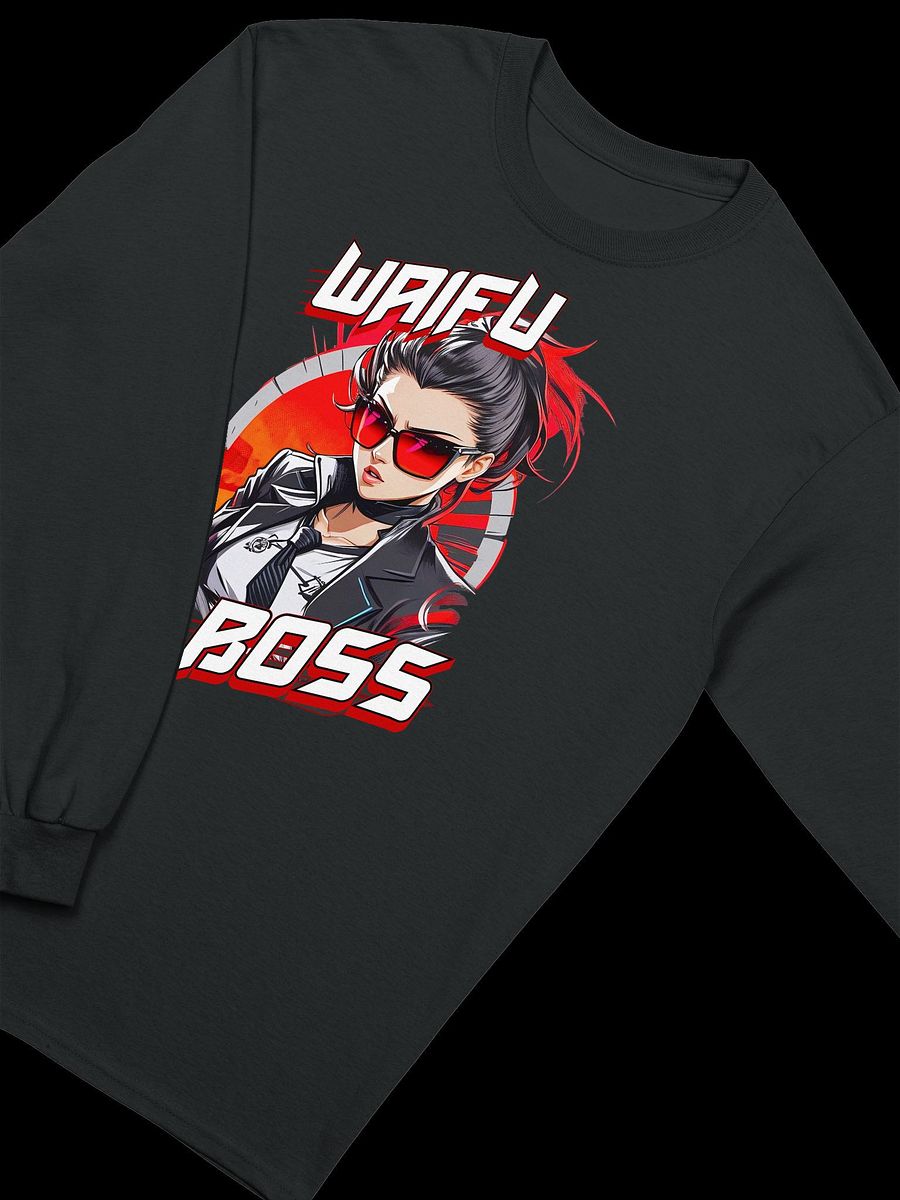 Waifu Boss v1 - Gildan Ultra Cotton Unisex Long Sleeve T-Shirt product image (4)