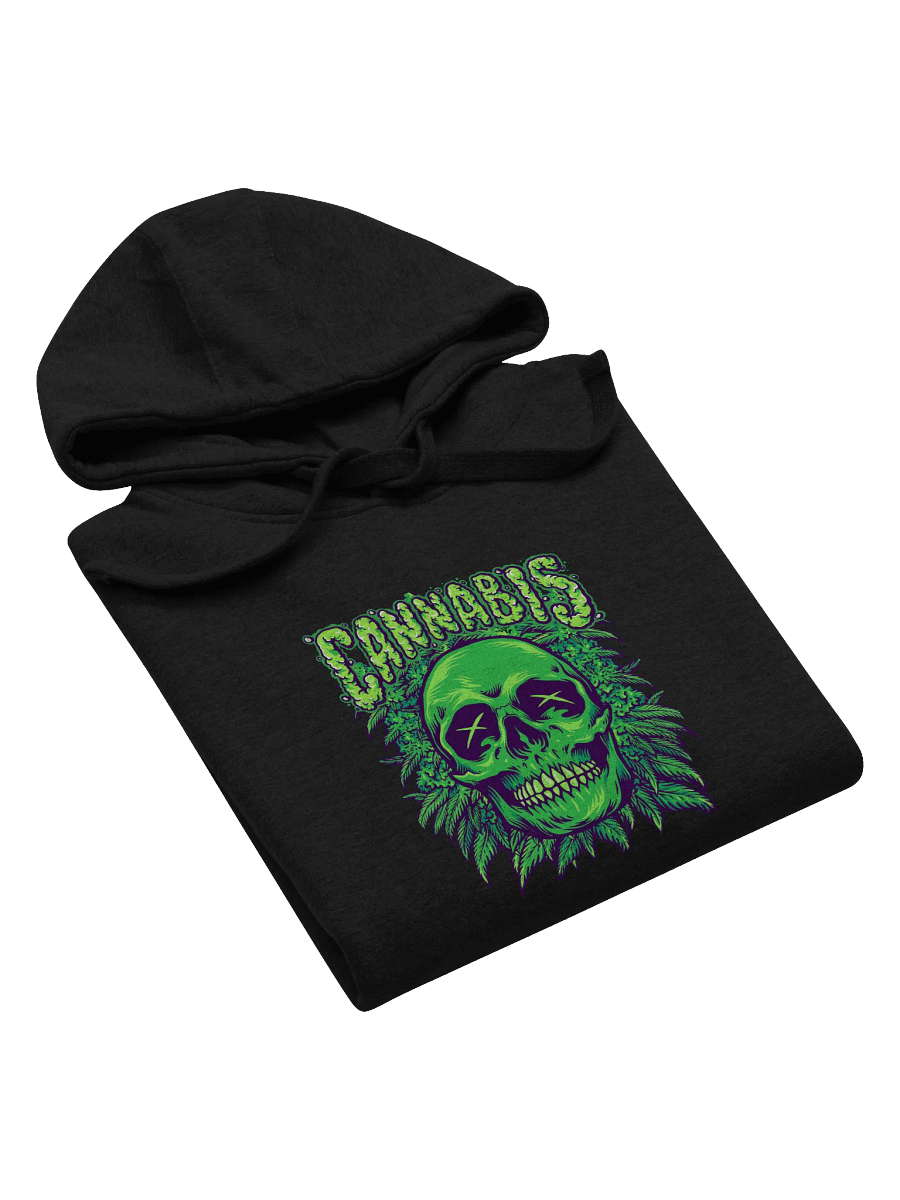 Cannabis Front Printed Hoodie product image (5)