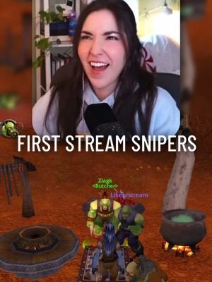 Learning new things in World of Warcraft, courtesy of some friendly stream snipers 🫡💟  #worldofwarcraft #girlgamers #LIVEfest #smallstreamer