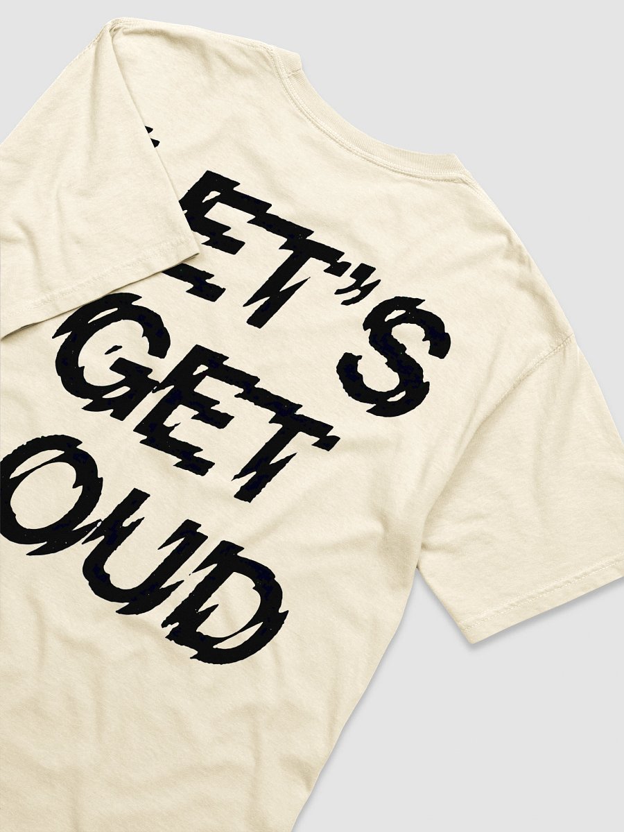Let's Get Loud Tee (Vintage Cream) product image (4)
