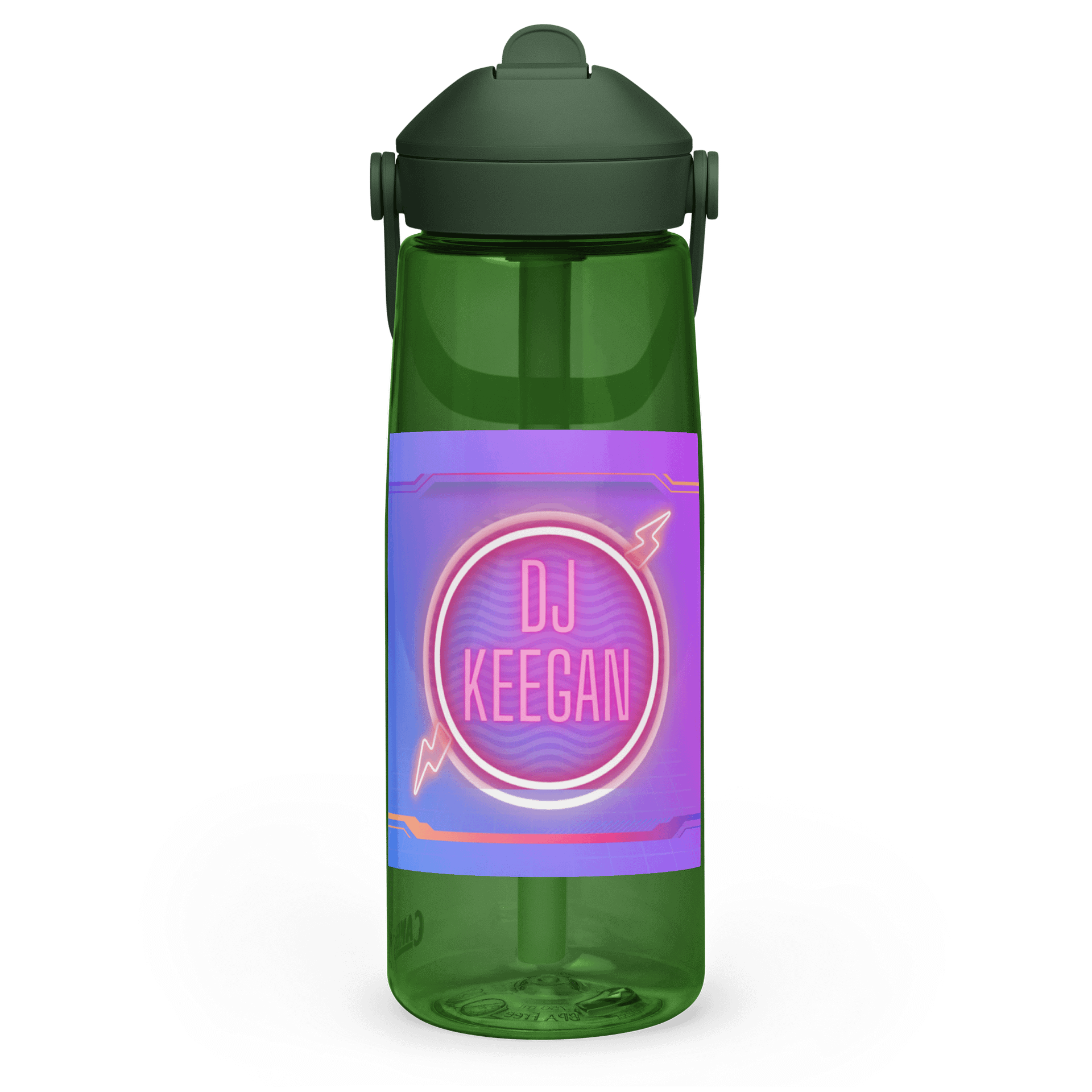 Neon Vibe DJ KEEGAN Water Bottle product image (3)