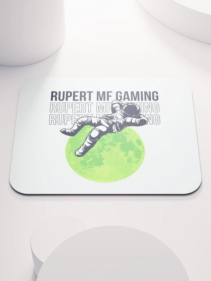 Rupert on the Moon Mouse Pad product image (1)