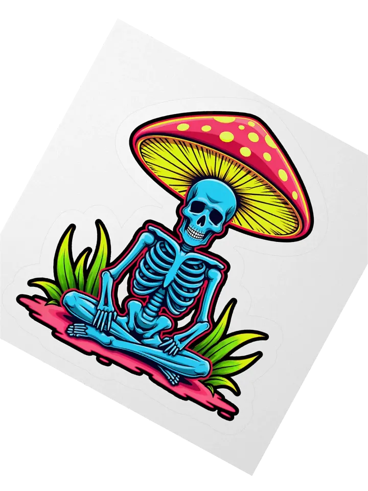 Skeleton Shroom Sticker product image (2)