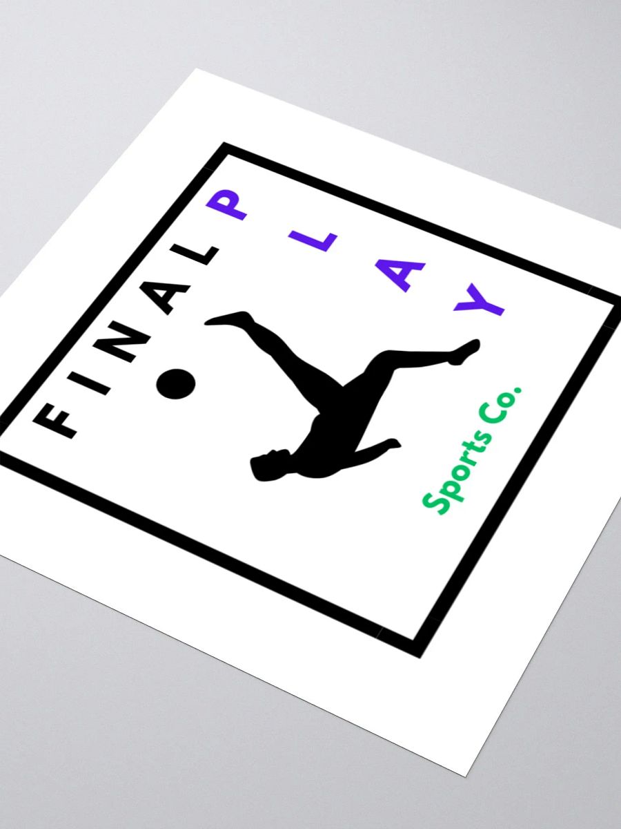 Final Play Sports Co. Sticker product image (7)