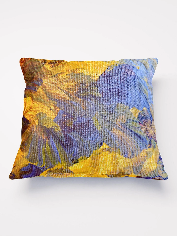 Retro Floral Abstract Throw Pillow product image (2)