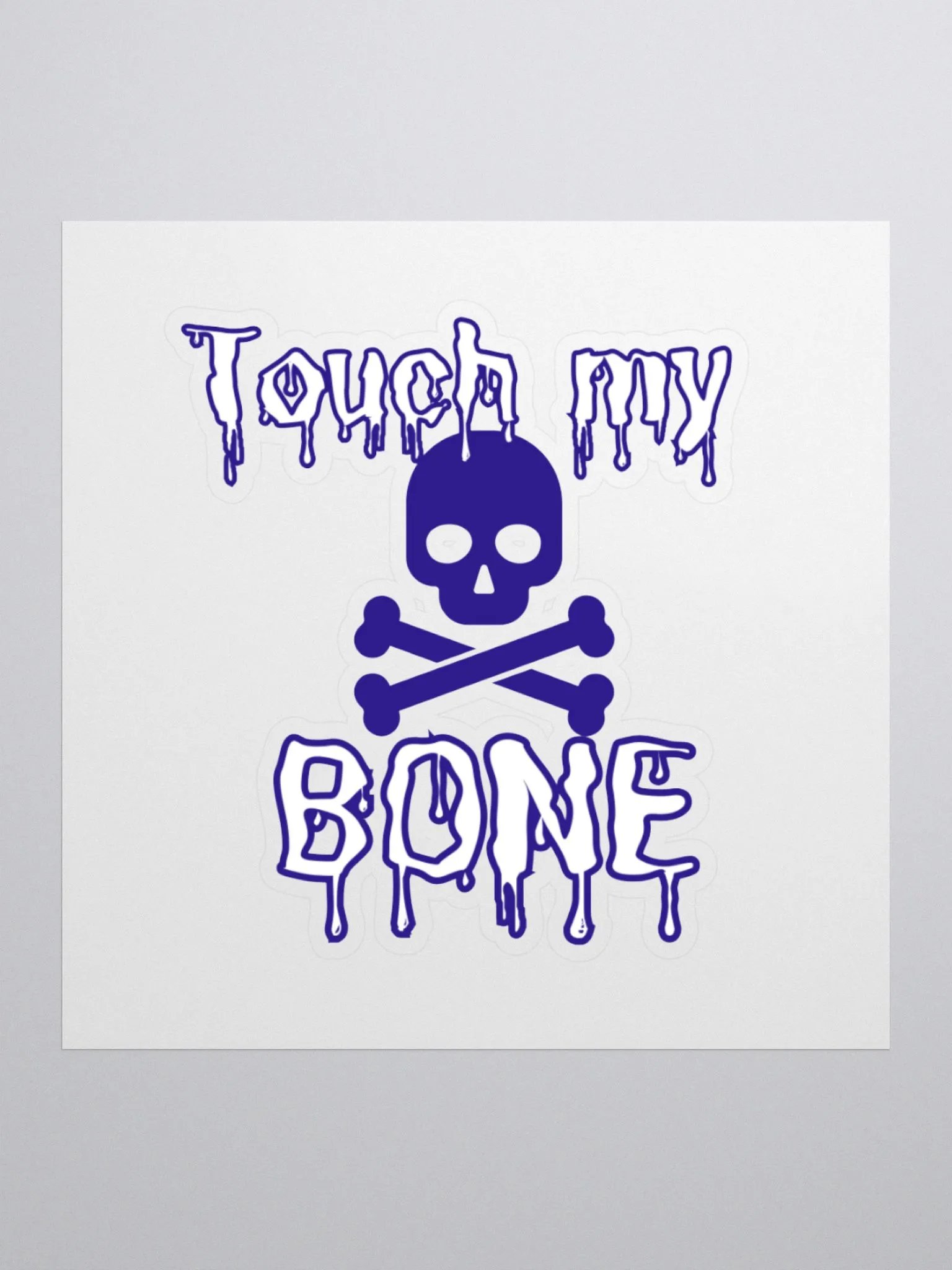 Touch My Bone, Sticker, Purple product image (3)