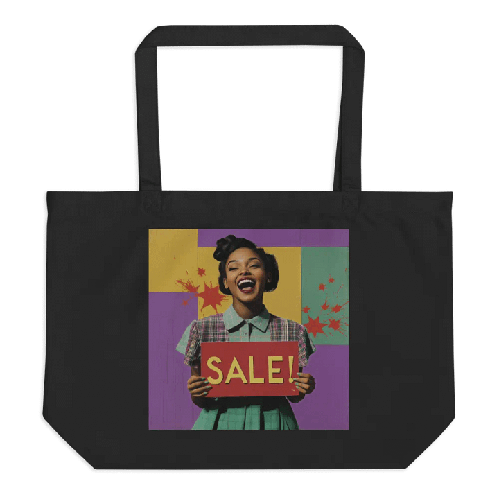 Retro Sale Queen Tote Bag product image (1)