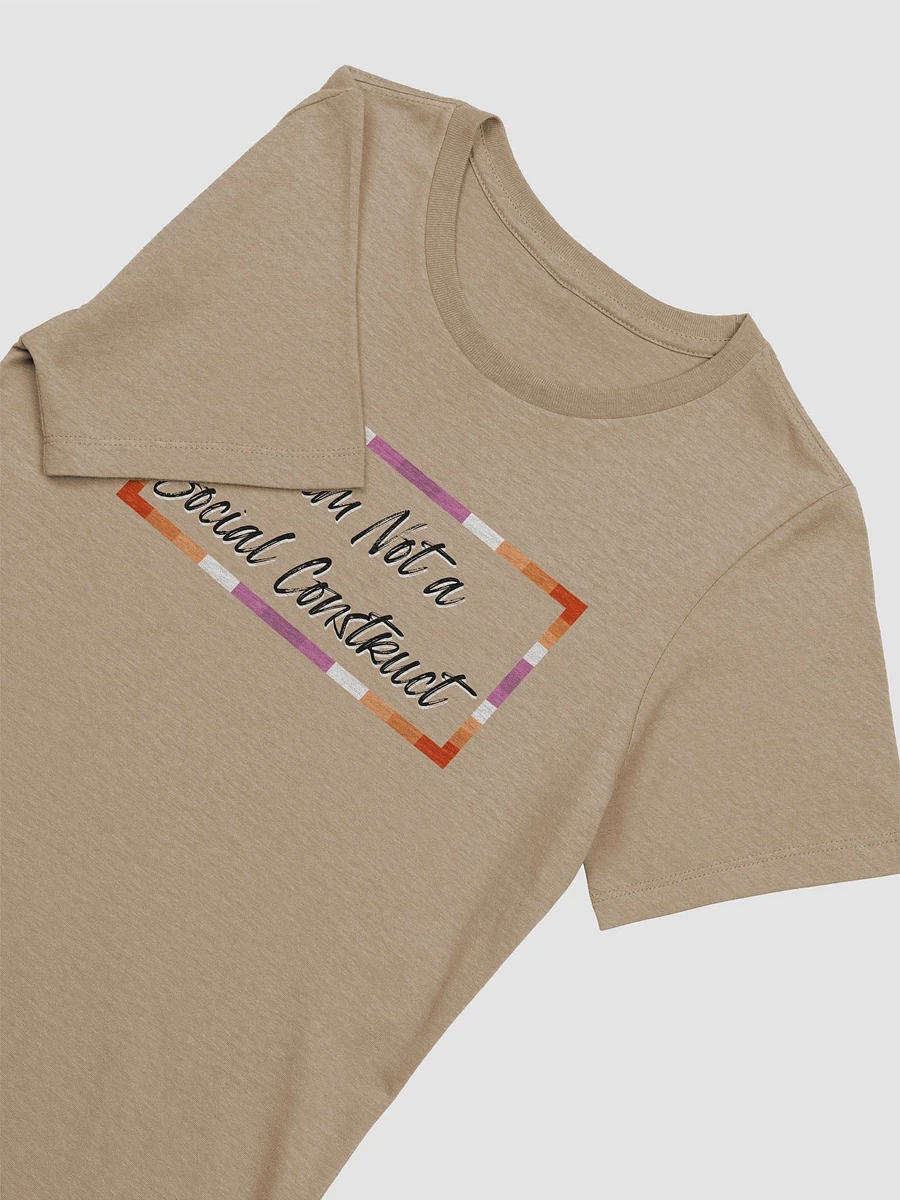 I am Not a Social Construct (lg) - Lesbian - Women's Relaxed Fit T product image (3)